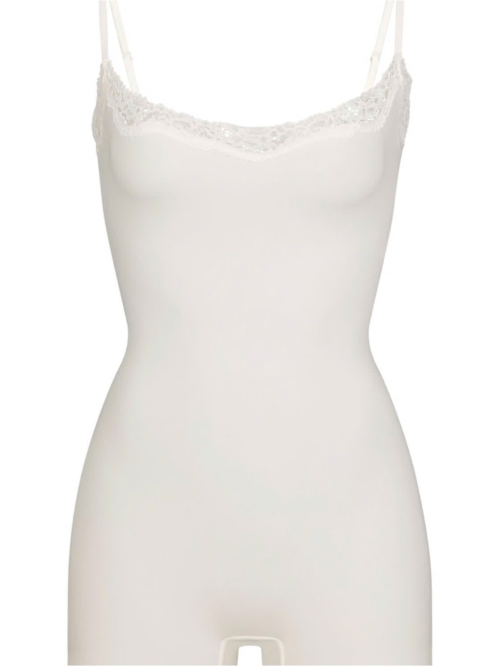 SKIMS Lace-Trim Playsuit Romper
